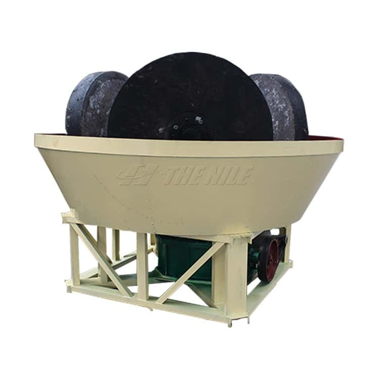 Three-roll Wet Pan Mill